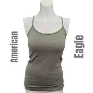 American Eagle Outfitters Razorback Straps Olive Green Large